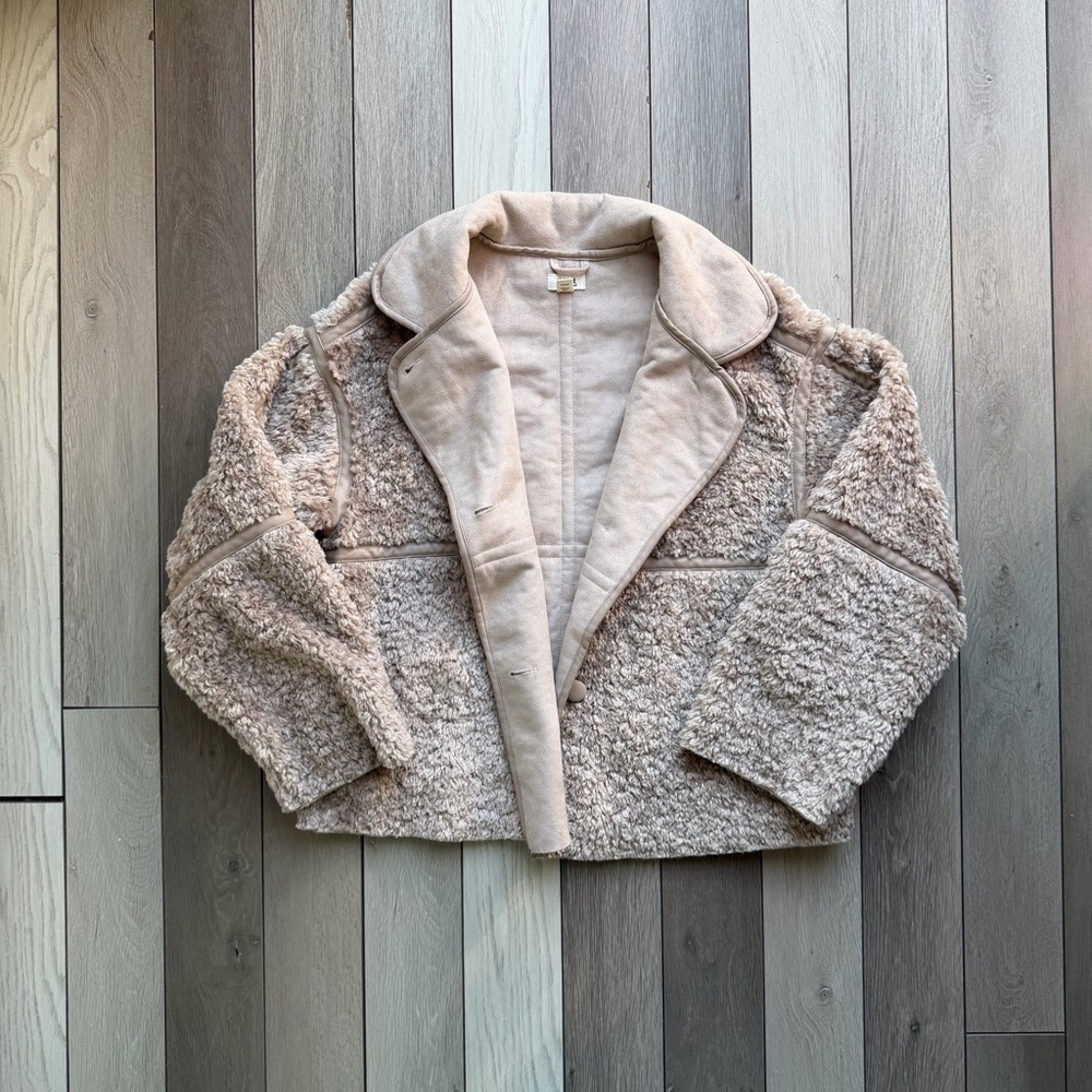 a.n.a Women's Winter Outerwear Coat Faux Shearling Midweight Coat